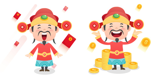 财神矢量系列