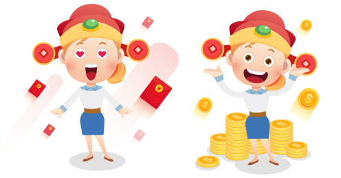 白领矢量系列