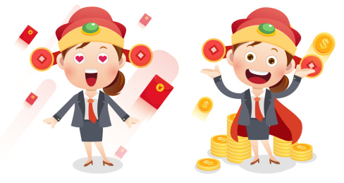 白领矢量系列