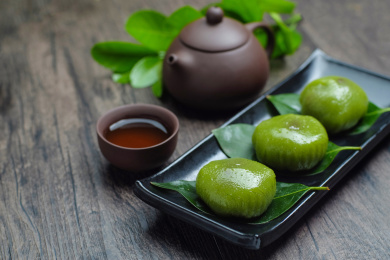 青团，清明节食品