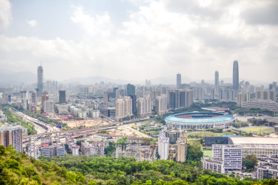 深圳八卦岭天际线