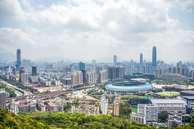深圳八卦岭天际线