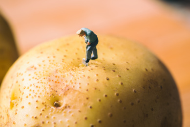 劳作中的人物创意图片