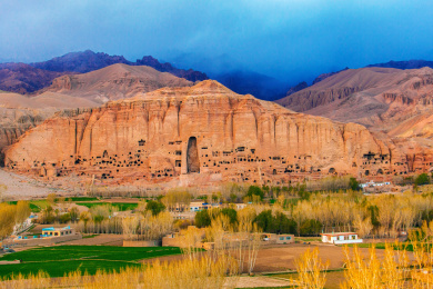 阿富汗巴米扬大佛 