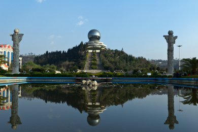 云南省大理市高原明珠广场建筑