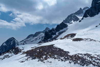 云南省丽江市玉龙雪山景观