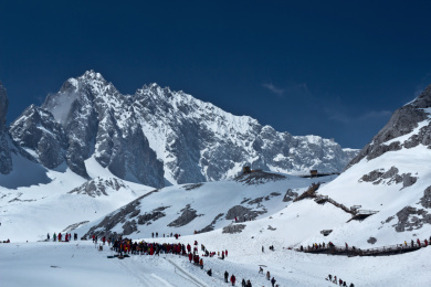 云南省丽江市玉龙雪山景观