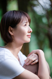 校园清新女生