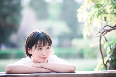 校园清新女生