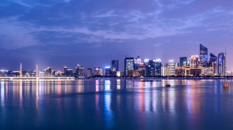 钱江新城夜景