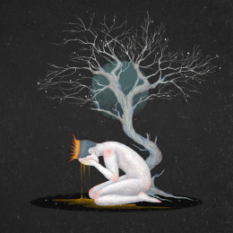 《死鸟》系列插画