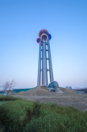 北京市钉子塔建筑景观