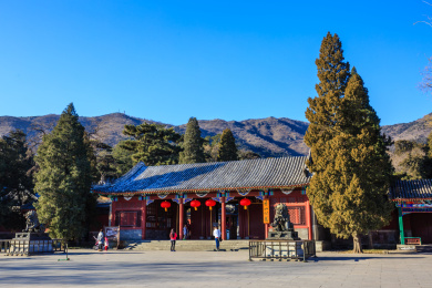 香山公园大门 北京