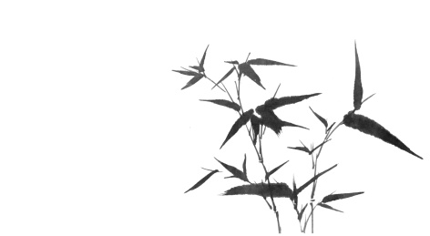 中国传统文化,水墨竹叶