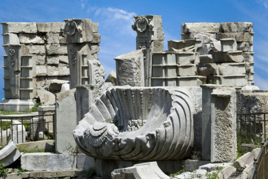 北京市圆明园建筑景观