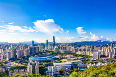 深圳福田天际线