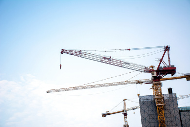 工地建筑机械 塔吊 塔式起重机