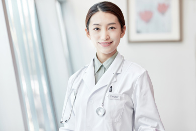 女医生肖像