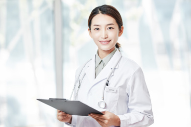 女医生肖像