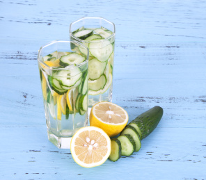 解暑柠檬水