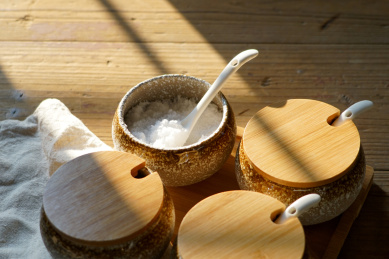 特色手造陶瓷调味罐