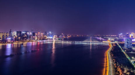 钱塘江夜景