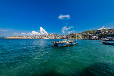 浙江省舟山市东极岛自然风光