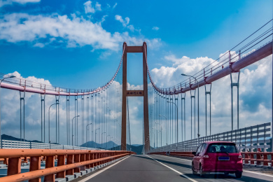 浙江省舟山市西堠门大桥景观