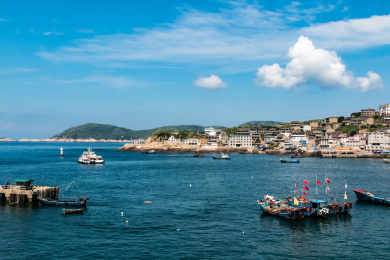 浙江省舟山市东极岛海湾景观
