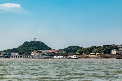 浙江省舟山市普陀山海湾景观