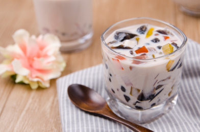 烧仙草奶茶