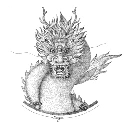 Animal illustration-dragon