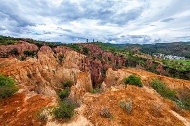 大理州南涧县土林地质景观