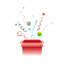 喷出惊喜的盒子