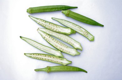 秋葵 秋葵 毛茄 洋辣椒