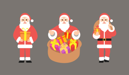 圣诞老人插画