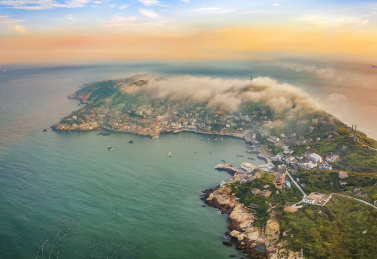 东极庙子湖岛朝阳