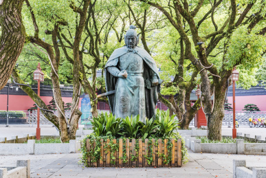 杭州岳庙 岳飞雕像