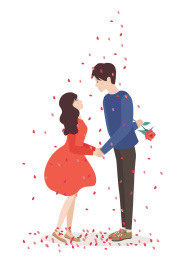 情人节 矢量 插画系列