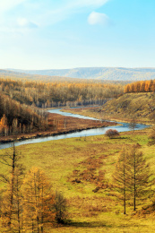 不冻河奇特的地质景观