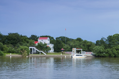 黑龙江省饶河县乌苏里江珍宝岛湿地景观
