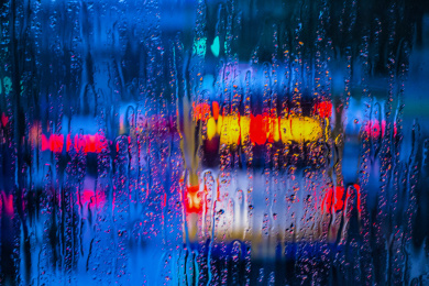 雨天冷调