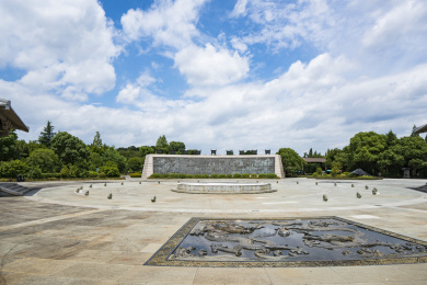 绍兴禹庙的祭禹广场