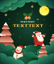 圣诞节 插画系列