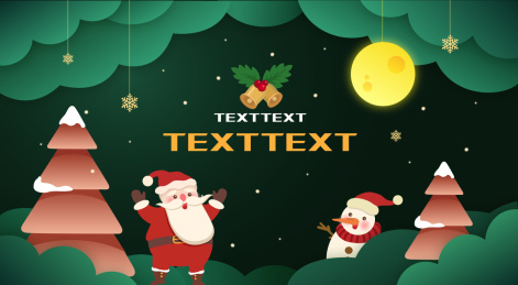 圣诞节 插画系列