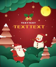 圣诞节 插画系列