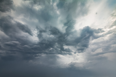 乌云 白云 阴天 素材