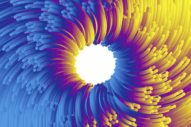 炫彩发光抽象背景