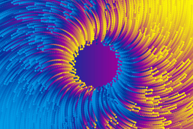 炫彩发光抽象背景