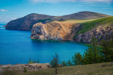 贝加尔湖最深点